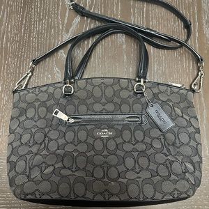 Coach smoke prairie satchel
